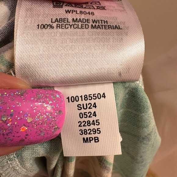 NWT JM Collection Tropical Retreat Blouse Palm Tree Print Women’s XL - Picture 11 of 11